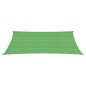 vidaXL Toldo de vela HDPE verde claro 160 g/m² 2x4,5 m vidaXL Toldo de vela HDPE verde claro 160 g/m² 2x4,5 m