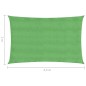 vidaXL Toldo de vela HDPE verde claro 160 g/m² 2x4,5 m vidaXL Toldo de vela HDPE verde claro 160 g/m² 2x4,5 m