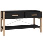 vidaXL Mueble para TV madera contrachapada negro 82x38x45 cm vidaXL Mueble para TV madera contrachapada negro 82x38x45 cm