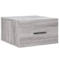 vidaXL Mesitas de noche de pared 2 uds color gris Sonoma 35x35x20 cm vidaXL Mesitas de noche de pared 2 uds color gris Sonoma 35x35x20 cm