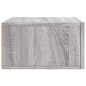 vidaXL Mesitas de noche de pared 2 uds color gris Sonoma 35x35x20 cm vidaXL Mesitas de noche de pared 2 uds color gris Sonoma 35x35x20 cm