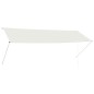 vidaXL Toldo retráctil 350x150 cm crema vidaXL Toldo retráctil 350x150 cm crema