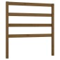 vidaXL Cabecero de cama madera maciza de pino marrón miel 96x4x100 cm