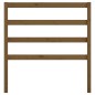 vidaXL Cabecero de cama madera maciza de pino marrón miel 96x4x100 cm