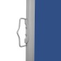 vidaXL Toldo lateral retráctil para patio azul 140x1200 cm vidaXL Toldo lateral retráctil para patio azul 140x1200 cm