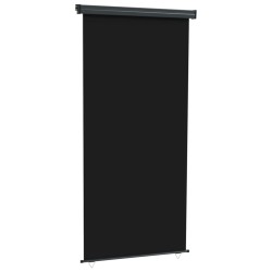 vidaXL Toldo lateral de balcón negro 122x250 cm