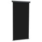 vidaXL Toldo lateral de balcón negro 122x250 cm vidaXL Toldo lateral de balcón negro 122x250 cm