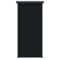 vidaXL Toldo lateral de balcón negro 122x250 cm vidaXL Toldo lateral de balcón negro 122x250 cm