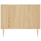 vidaXL Mesa de centro madera contrachapada roble Sonoma 102x50x40 cm