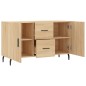 vidaXL Aparador de madera de ingeniería roble Sonoma 100x36x60 cm vidaXL Aparador de madera de ingeniería roble Sonoma 100x36x60 cm