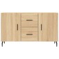 vidaXL Aparador de madera de ingeniería roble Sonoma 100x36x60 cm vidaXL Aparador de madera de ingeniería roble Sonoma 100x36x60 cm