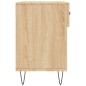 vidaXL Banco zapatero madera de ingeniería roble Sonoma 102x35x55 cm vidaXL Banco zapatero madera de ingeniería roble Sonoma 102x35x55 cm