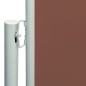 vidaXL Toldo lateral retráctil de jardín marrón 180x600 cm vidaXL Toldo lateral retráctil de jardín marrón 180x600 cm