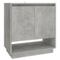 vidaXL Aparador de madera contrachapada gris hormigón 70x41x75 cm vidaXL Aparador de madera contrachapada gris hormigón 70x41x75 cm
