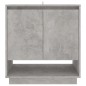 vidaXL Aparador de madera contrachapada gris hormigón 70x41x75 cm vidaXL Aparador de madera contrachapada gris hormigón 70x41x75 cm