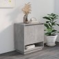 vidaXL Aparador de madera contrachapada gris hormigón 70x41x75 cm vidaXL Aparador de madera contrachapada gris hormigón 70x41x75 cm