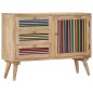vidaXL Aparador de madera maciza de mango 100x30x75 cm vidaXL Aparador de madera maciza de mango 100x30x75 cm