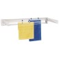 Leifheit Tendedero de pared Telegant Plus 100 blanco 83100 Leifheit Tendedero de pared Telegant Plus 100 blanco 83100