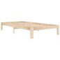 vidaXL Estructura de cama madera maciza de pino 100x200 cm vidaXL Estructura de cama madera maciza de pino 100x200 cm
