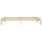 vidaXL Estructura de cama madera maciza de pino 100x200 cm vidaXL Estructura de cama madera maciza de pino 100x200 cm
