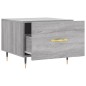 vidaXL Mesas de centro 2 uds madera ingeniería gris Sonoma 50x50x40 cm vidaXL Mesas de centro 2 uds madera ingeniería gris Sonoma 50x50x40 cm