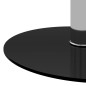 vidaXL Mesa de centro de vidrio templado negro 40 cm vidaXL Mesa de centro de vidrio templado negro 40 cm