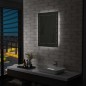 vidaXL Espejo de pared de baño con LED 60x80 cm vidaXL Espejo de pared de baño con LED 60x80 cm