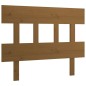 vidaXL Cabecero de cama madera maciza de pino marrón miel 93,5x3x81 cm vidaXL Cabecero de cama madera maciza de pino marrón miel 93,5x3x81 cm