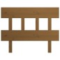 vidaXL Cabecero de cama madera maciza de pino marrón miel 93,5x3x81 cm vidaXL Cabecero de cama madera maciza de pino marrón miel 93,5x3x81 cm