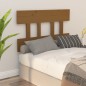 vidaXL Cabecero de cama madera maciza de pino marrón miel 93,5x3x81 cm vidaXL Cabecero de cama madera maciza de pino marrón miel 93,5x3x81 cm