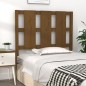 vidaXL Cabecero de cama madera maciza pino marrón miel 95,5x4x100 cm