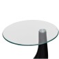 vidaXL Mesa de centro con superficie redonda vidrio negro brillante vidaXL Mesa de centro con superficie redonda vidrio negro brillante