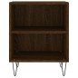 vidaXL Mesita de noche 2 uds madera ingeniería roble marrón 40x30x50cm vidaXL Mesita de noche 2 uds madera ingeniería roble marrón 40x30x50cm