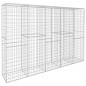 vidaXL Muro de gaviones con cubierta acero galvanizado 300x50x200 cm vidaXL Muro de gaviones con cubierta acero galvanizado 300x50x200 cm