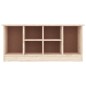 vidaXL Banco zapatero ALTA madera maciza de pino 100x35x45 cm vidaXL Banco zapatero ALTA madera maciza de pino 100x35x45 cm