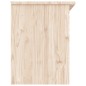 vidaXL Banco zapatero ALTA madera maciza de pino 100x35x45 cm vidaXL Banco zapatero ALTA madera maciza de pino 100x35x45 cm
