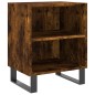 vidaXL Mesitas de noche 2 uds madera ingeniería roble humo 40x30x50 cm vidaXL Mesitas de noche 2 uds madera ingeniería roble humo 40x30x50 cm