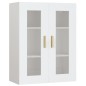 vidaXL Armario de pared colgante blanco 69,5x34x90 cm vidaXL Armario de pared colgante blanco 69,5x34x90 cm