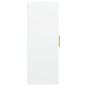 vidaXL Armario de pared colgante blanco 69,5x34x90 cm vidaXL Armario de pared colgante blanco 69,5x34x90 cm