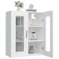 vidaXL Armario de pared colgante blanco 69,5x34x90 cm vidaXL Armario de pared colgante blanco 69,5x34x90 cm