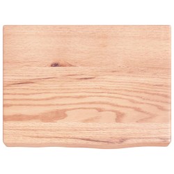 vidaXL Estante pared madera roble tratada marrón claro 40x30x(2-6) cm