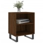 vidaXL Mesita de noche 2 uds madera ingeniería roble marrón 40x30x50cm vidaXL Mesita de noche 2 uds madera ingeniería roble marrón 40x30x50cm