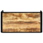 vidaXL Mesa de comedor madera maciza de mango sin tratar 118x60x76 cm vidaXL Mesa de comedor madera maciza de mango sin tratar 118x60x76 cm