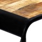 vidaXL Mesa de comedor madera maciza de mango sin tratar 118x60x76 cm vidaXL Mesa de comedor madera maciza de mango sin tratar 118x60x76 cm
