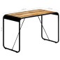 vidaXL Mesa de comedor madera maciza de mango sin tratar 118x60x76 cm vidaXL Mesa de comedor madera maciza de mango sin tratar 118x60x76 cm