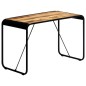 vidaXL Mesa de comedor madera maciza de mango sin tratar 118x60x76 cm vidaXL Mesa de comedor madera maciza de mango sin tratar 118x60x76 cm
