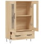 vidaXL Aparador alto madera de ingeniería roble Sonoma 69,5x31x115 cm vidaXL Aparador alto madera de ingeniería roble Sonoma 69,5x31x115 cm