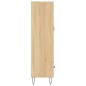 vidaXL Aparador alto madera de ingeniería roble Sonoma 69,5x31x115 cm vidaXL Aparador alto madera de ingeniería roble Sonoma 69,5x31x115 cm
