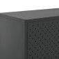 vidaXL Aparador de acero antracita 80x35x135 cm vidaXL Aparador de acero antracita 80x35x135 cm