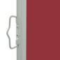vidaXL Toldo lateral retráctil de jardín rojo 160x300 cm vidaXL Toldo lateral retráctil de jardín rojo 160x300 cm